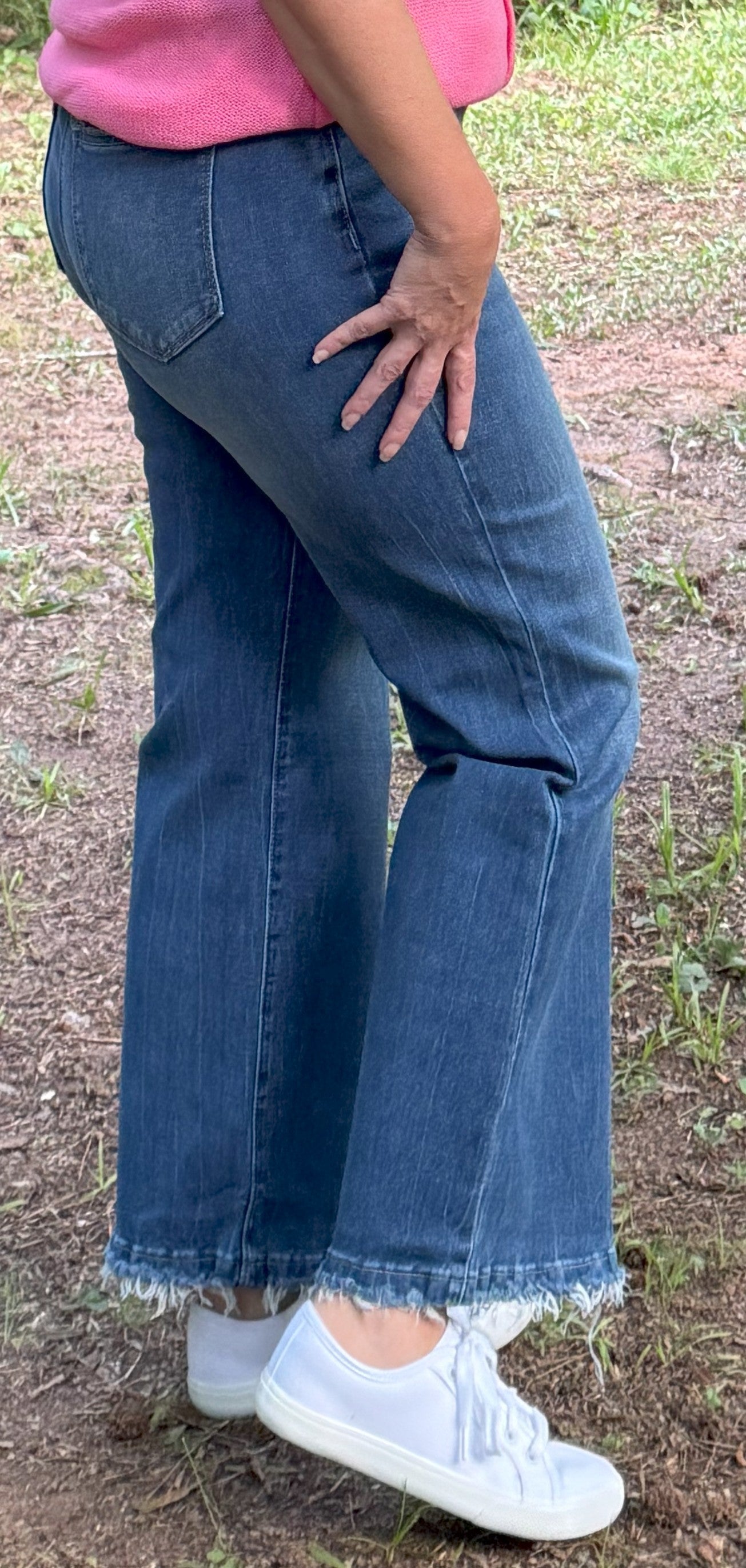 Rugged Mineral Washed Jeans - Sail Blue
