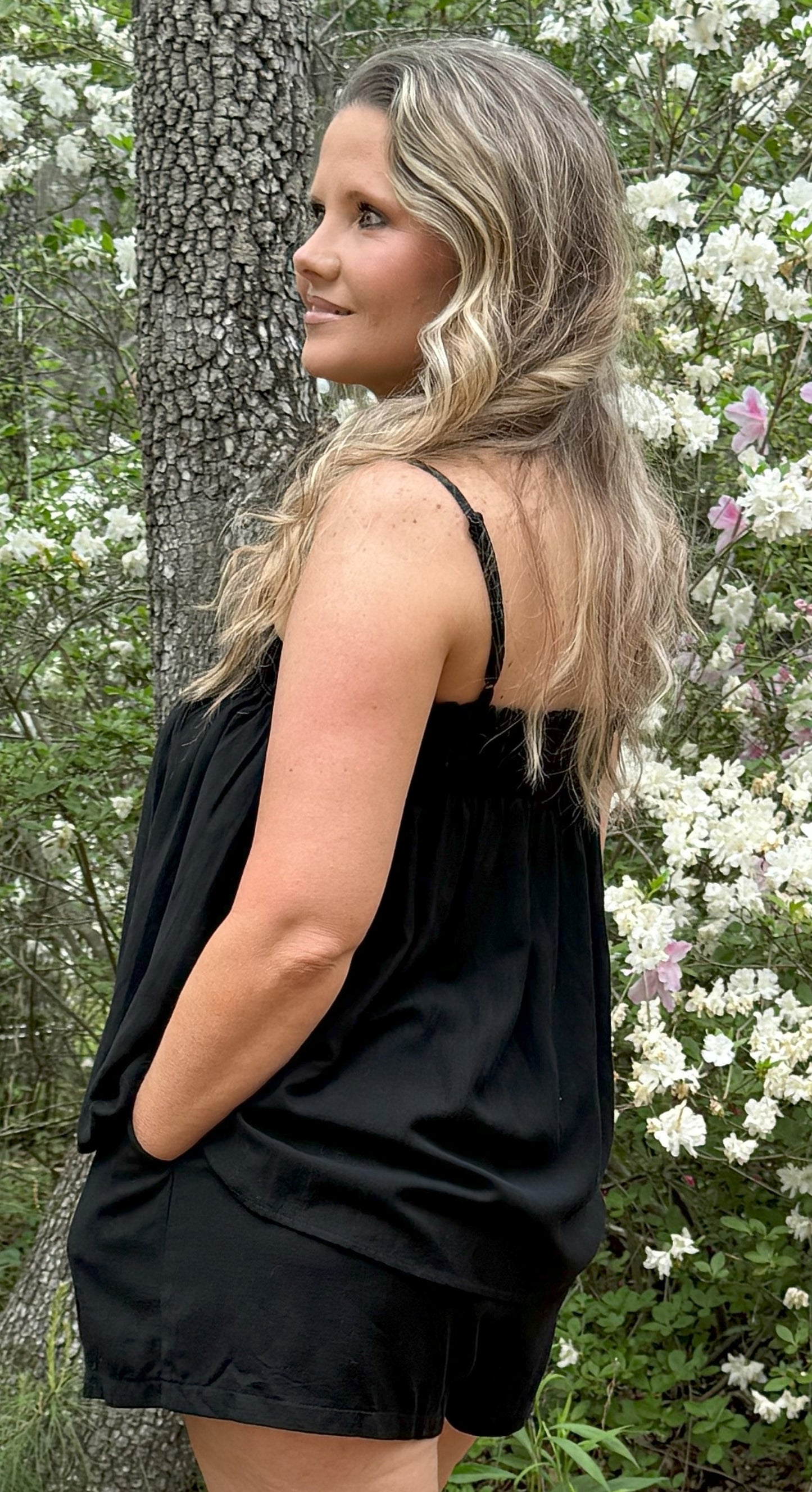 Leisure Baby Doll Top / Shorts Set