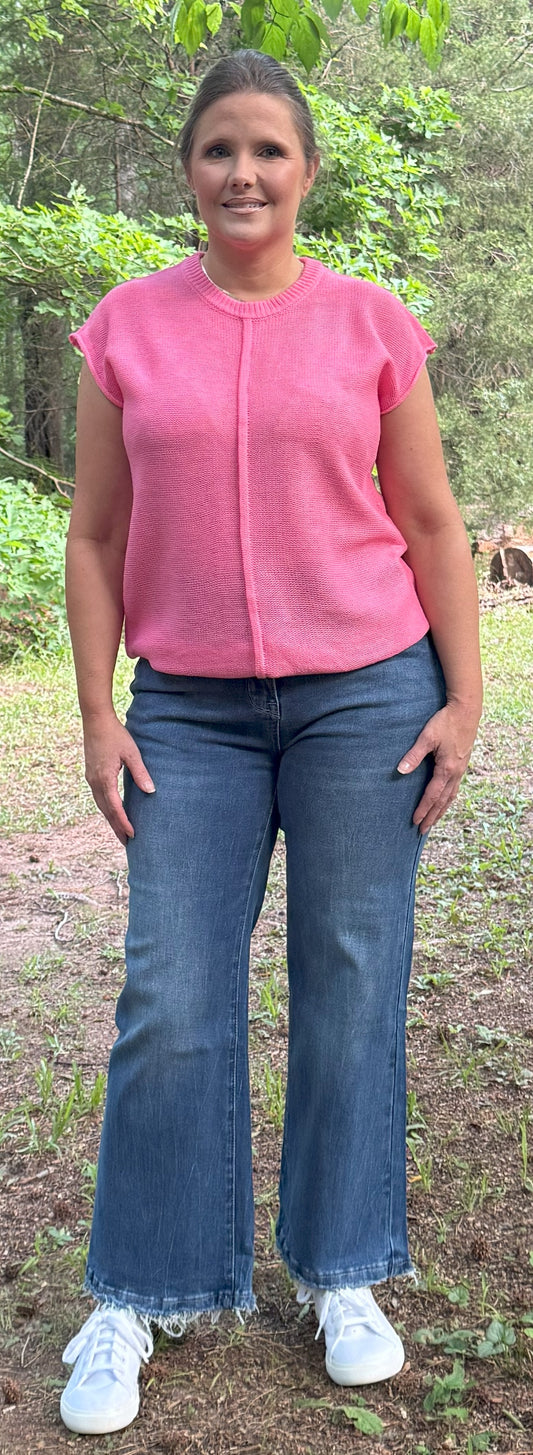Rugged Mineral Washed Jeans - Sail Blue